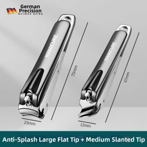 Splash Proof Large Nail Clipper Set for Feet
