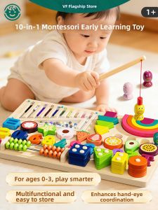 VF | Montessori Early Education Intelligence Development Toy for Babies 0-3 Years