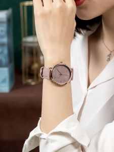 นาฬิกา Quartz Julius สำหรับผู้หญิง ขนาดใหญ่ หนัง กันน้ำ กลไกญี่ปุ่น หน้าปัด 37.5 มม. นาฬิกาข้อมือสไตล์เกาหลี