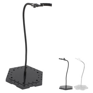 Action Figure Stand ABS Stainless Steel Stable Action Figure Display Holder for 6inch Doll