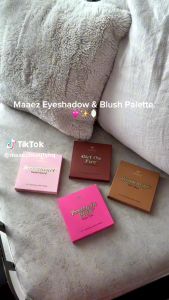 MAAEZ EYESHADOW PALLETE + BLUSHER