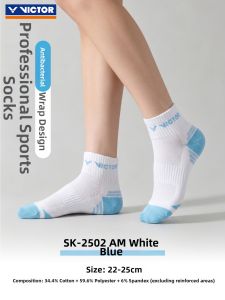Victor | Badminton Womens Terry Sole Sport Socks Short