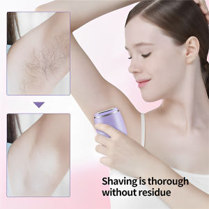 Missai BD03 Alat Mencukur Mini Lady Shaver / Alat Pencukur Bulu Kemaluan / Pencukur Bulu Ketiak Epilator Listrik Portabel Dapat Dicuci Tanpa Rasa Sakit Penghilang Rambut Seluruh Tubuh Wajah Kaki Bikini Ketiak Lengan Basah Kering Alat Cukur PK CkeyiN