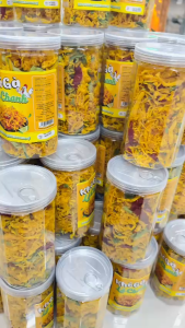 <HŨ 500g> KHÔ GÀ LÁ CHANH GIÒN