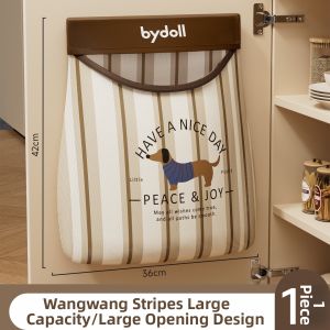 bydoll | Wall Mounted Large Capacity Garbage Bag Organizer