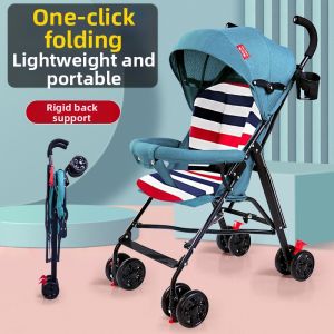 BONINGYU | Reclining and Folding Baby Stroller
