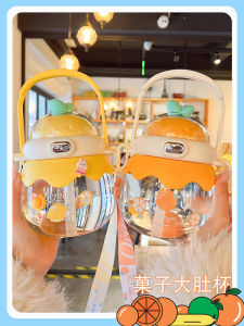 แก้วน้ำทรงกลมสำหรับเด็ก ความจุขนาดใหญ่ ดีไซน์น่ารัก เหมาะสำหรับนักเรียนหญิง ดื่มน้ำได้ตลอดทั้งปี ดีไซน์เก๋ไก๋ ใส่ไปโรงเรียนได้ง่าย