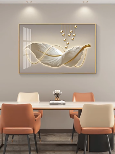 Modern minimalist fresh-style wall art for the dining room with a chic Nordic vibe perfect for the kitchen study or bedroom