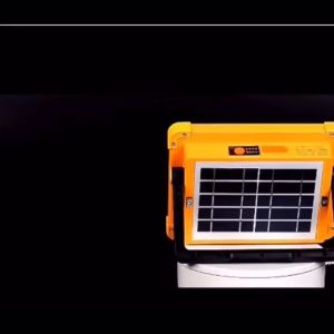 5000W Portable LED Solar Lamp Working Light IP66 Waterproof Floor Light Spotlight Lamp Camping Outdo