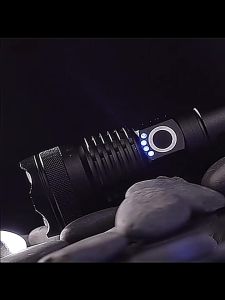 Upgrade XHP70 Flashlight Built-in 26650 Battery High Quality Portable Torchlight Type-C Rechargeable Portable Flashlight