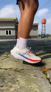 Ortuseight Sepatu Running Hyperglide 3.0 White / Ortred Terbaru