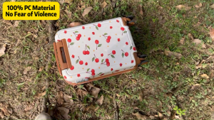 SEA CHOICE 4 Pcs Kids Luggage Set(1 Cabin Suitcase 1 Canvas Backpack 1 Canvas Lunch Bag 1 Pen Pouch)19 Inch Carry-on Luggage with TSA Lock Children Rolling Luggage for Girls Boys Suitcase with Spinner Wheels Polycarbonate Material Hardshell Lightweight