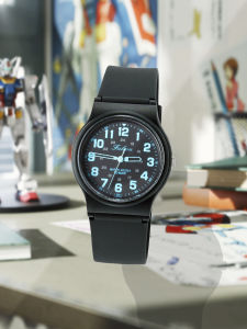 Citizen Falcon Watch Citizen Q & Q VP46-852 Student Exam Easiest for Match Waterproof Black and White Pointer Table