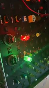 Lampu Stop LED Motor 12V dan Lampu Belakang Model Cone 1157 32 SMD Running Flash