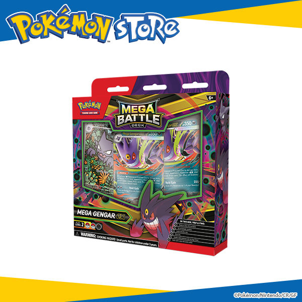 Pokémon Trading Card Game: Mega Battle Decks - Mega Gengar ex [Limit to ...
