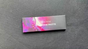 VERONNI 10 Colors Glow UV Eye Shadow Palette with 1 Brush Neon Body Glitter Face Makeup Pallets for Women Safe and Non-toxic Stage&Halloween Fluorescent Eyeshadow