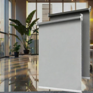 BAIWENFANG | Blackout Thermal Insulation Sunscreen Dustproof Adjustable Slatted Curtain