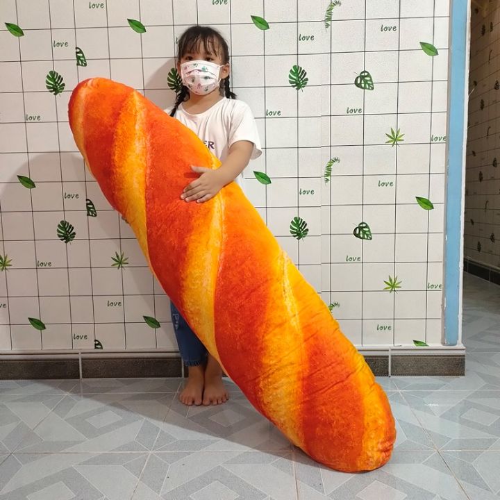 GỐI ÔM MINISO GỐI ÔM BÁNH MÌ GỐI ÔM 3D GẤU BÔNG 3D CHO BÉ HÌNH BÁNH MÌ ...