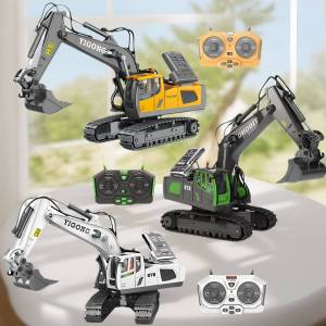 LIWAN | 2.4G 11-Channel Remote Control Excavator Toy