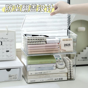 กล่องเก็บของพลาสติกใส กล่องเก็บของบนโต๊ะ กล่องใส่เครื่องเขียน กล่องใส่ของใช้ต่างๆ กล่องใส่เครื่องสำอาง กล่องใส่เครื่องประดับ กล่องใส่หน้ากาก กล่องใส่ของใช้ในครัวเรือน