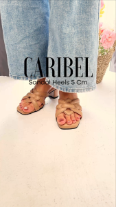 PATRIS Caribel Sandal Wanita Heels / Hak 5 Cm