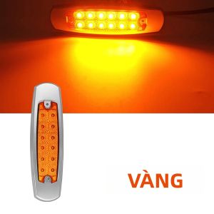 Đèn Báo Rẽ LED Chống Nước 12V 24V Cho Xe Hơi Rơ Moóc Xe Tải Xe Cắm Trại Xe Buýt Xe Van Thuyền - Đèn Báo Phanh