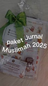 Hampers Lebaran Paket Jurnal & Sajadah Pouch Hadiah Notebook Journal Diary Cute Free Pulpen & Tasbih