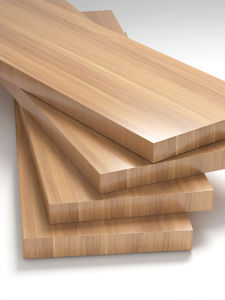 WUBUWEI | Custom Solid Wood Untreated Board Desktop Computer Table