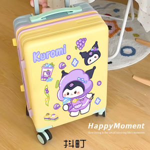 Miếng Dán Hành Lý Chống Thấm Nước Hình Chú Chó Tai Lớn Dễ Thương Miếng Dán Trang Trí Hành Lý Du Lịch Che Dấu Vết Không Để Lại Keo