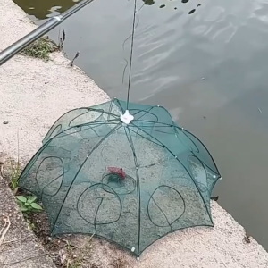 Automatic Fishing Net Portable Folding Umbrella Trap Fish Tra Type Nylon Crab Shrimp Net Cast Net