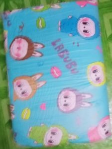 COVER ONLY for crib foam size 2" x 24" x 36