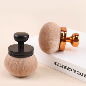 1pcs Makeup Brush for Bronze Blend Self Tan Back Applicator Provides Unblemished Application Without Streaking Brush RoseGold An