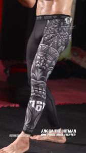 Celana Pendek MMA legging BJJ Pants Hook Compression Spat Fight Shorts No Gi Brazilian Jiu Jitsu Grappling GLS1