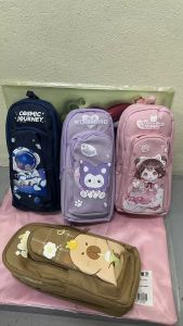 พร้อมส่งกล่องดินสอ กระเป๋าดินสอ ทรงกระเป๋าเป้ มีหูหิ้ว จุเยอะ ลายน่ารักPC113