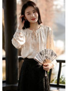 National Style Long Sleeve Top: A Spring Fashion Must-Have