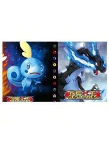 Takara Tomy | Hộp Đựng Thẻ Pokémon Album Dành Cho Người Sưu Tầm Có 4 Ngăn Chứa Tối Đa 240 Thẻ Thuộc Nhiều Loại Khác Nhau Để Sưu Tầm Trò Chơi