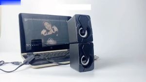 Loa vi tính mini 2.0 LeerFei YST-1046 bass siêu trầm led nhiều màu