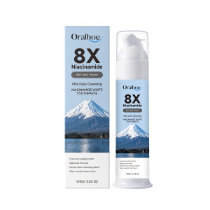 oralhoe | Oralhoe Niacinamide Whitening Toothpaste Stain Removal Reduce Dullness Improves Yellowing Tooth Brightens Tooth Shade Toothpaste