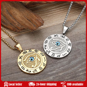 Eye of Horus Pendants Ancient Egypt Zinc Alloy Men Women Personalized Hip-hop Necklace Fashion Jewelry