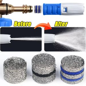 【Pphha】 5 chiếc Máy Tạo Bọt bình phun nước rửa xe dây inox lưới lọc máy tạo xốp cho phụ kiện bình phun bọt tuyết cao áp 3000 psi