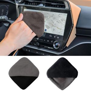 1/2pcs Car Touch Screen Cleaning Cloth Double Side Microfiber Cleaning Cloth for Car and Glass Screens for Laptops