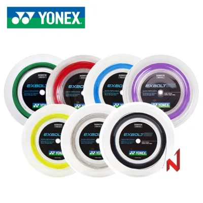 Yonex | Yonex Badminton String Exbolt 65-2 0.65mm 200m 5 Colors