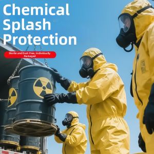 Acid and Alkali Resistant Anti-Splash Chemical Protective Suit