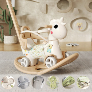 ZSVIP | Dual-use Rocking Horse for Children Wooden Toy