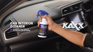 KAXX Car Interior Cleaner 300ml | Removes Stains & Odor | Anti-Bacteria Fresh Finish Residue-Free
