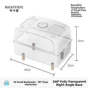 BUCATSTATE | Luxurious Extra Large Hamster Cage For Teddy Bears