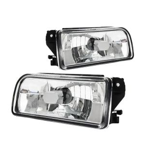 A Pair of Front Fog Lights Lamp Housing Without Bulb Fits For BMW E36 318i 318ti 323i 328i 1992-1998 Car Replacement Accessories
