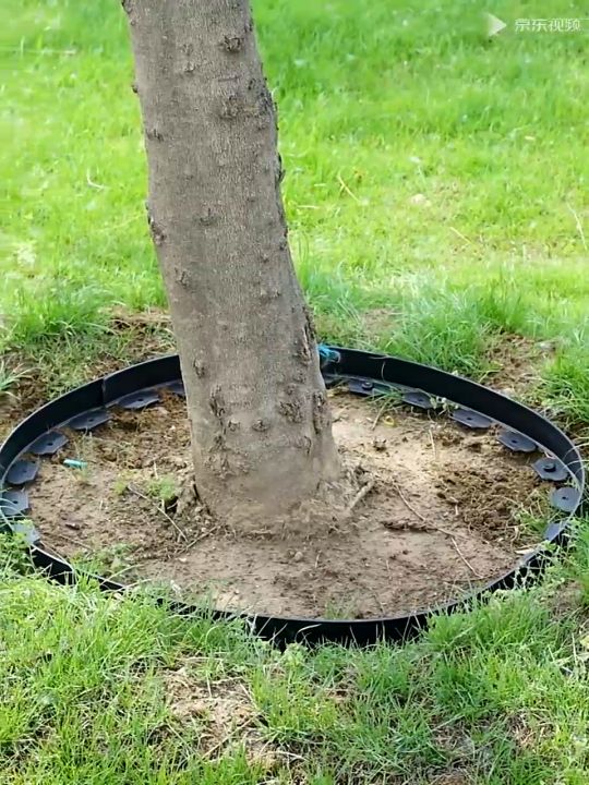 ขอบกั้นดิน PE ใช้ซ้ำได้ พร้อมหมุดพลาสติก