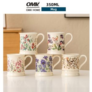 Omk kiểu Pháp Cốc gốm 350ml cốc cà phê