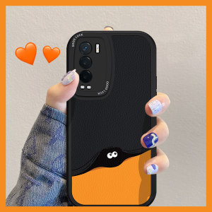 NAZHIMING | Creative Funny Coal Cartoons Minimalist Couples Silicone Phone Case
